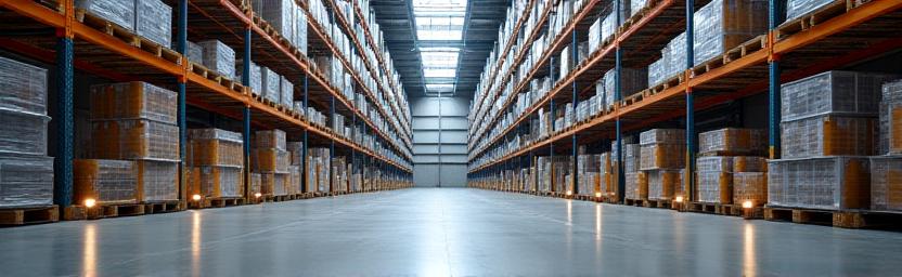 Modern high-capacity warehouse facility